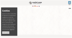 Desktop Screenshot of cusini.com